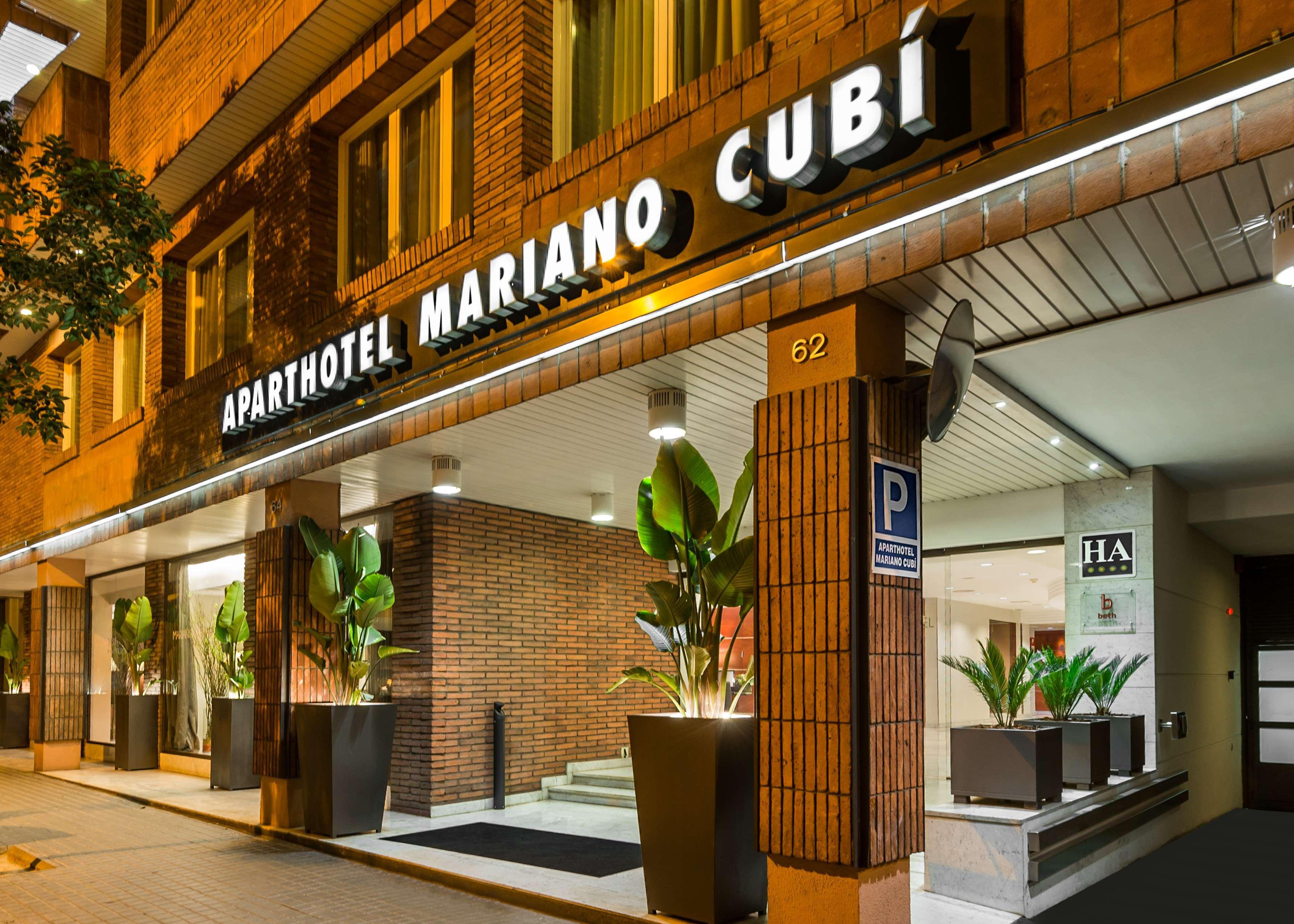 Aparthotel Mariano Cubi Barcelona Kültér fotó